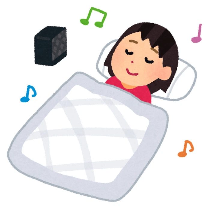 音楽を聴く人